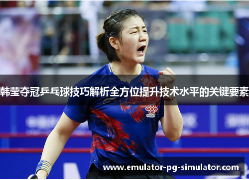 韩莹夺冠乒乓球技巧解析全方位提升技术水平的关键要素